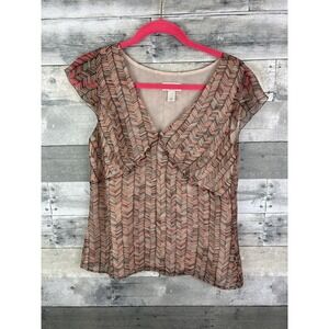 Ann Taylor Loft Petites Sleeveless Blouse 12P